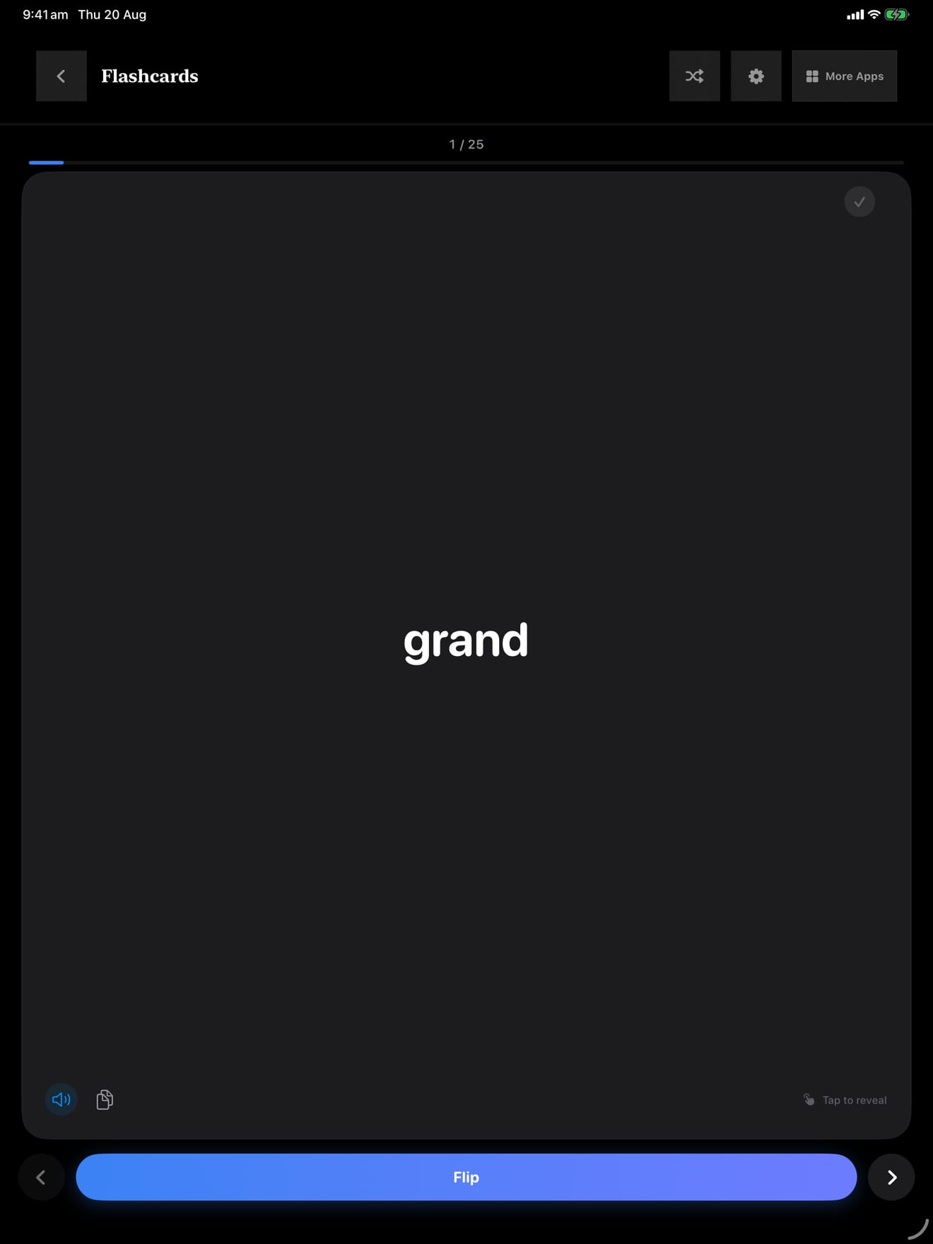 181 1788818645 5 iPad shot 05 flashcards dark