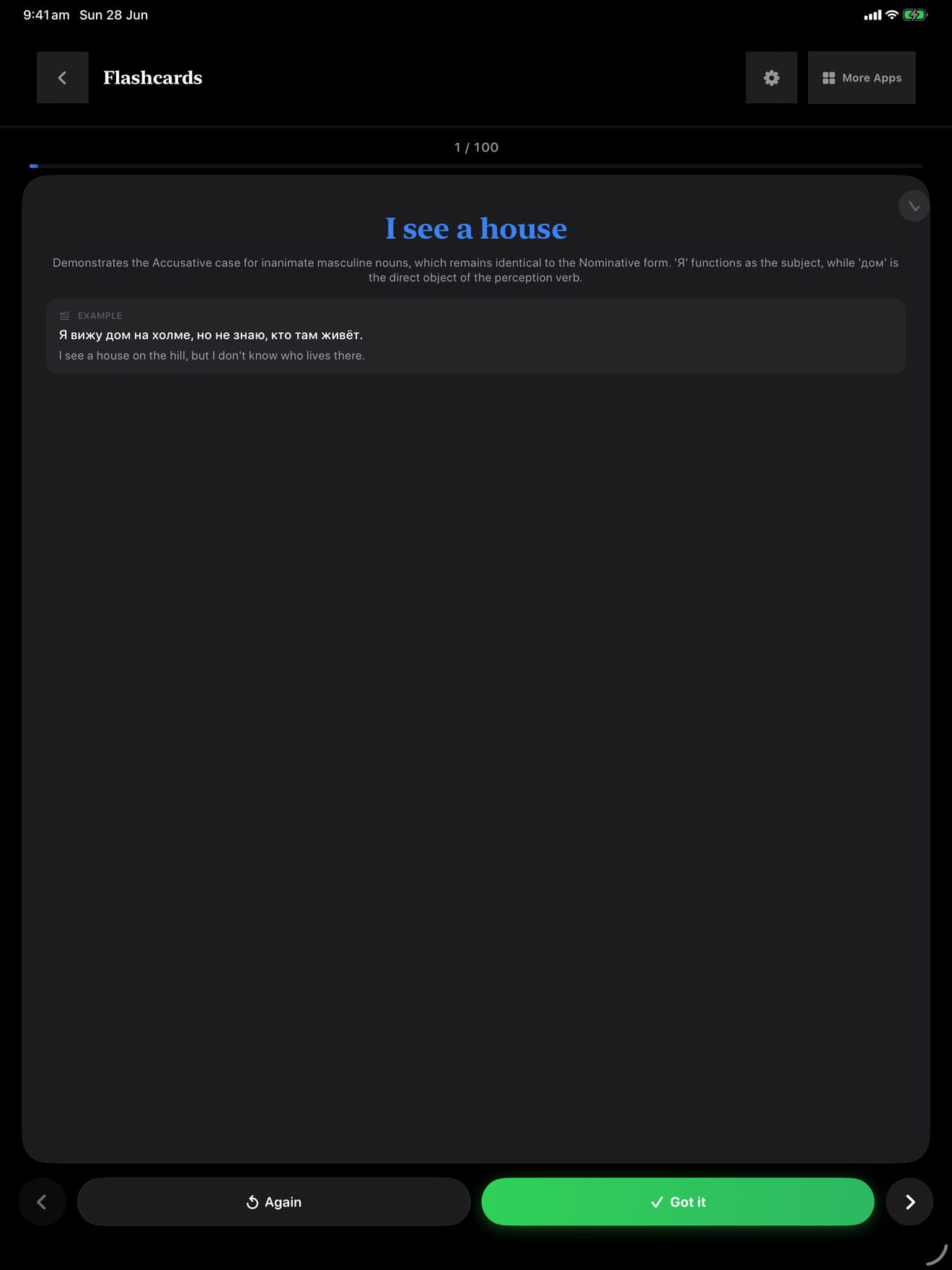 464 1787703823 1 iPad shot 02 flashcard flipped dark
